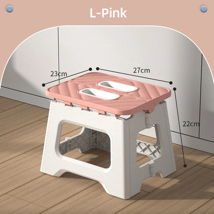 MUMUCC plastic thickened folding chair, portable outdoor camping chair, beach folding chair, family children's chair