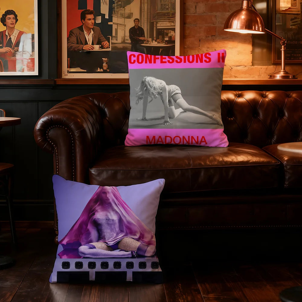 M-Madonna Confessions II 2026 cushion cover Home Office Convenient Nordic Simplicity Hit With Zipper Cushion Cover
