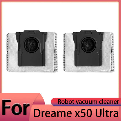 Dreame x50 ultra Robot Vacuum Cleaner Accessories Main Brush Side Brush HEPA Filter Mop Cloths Dust Bag Spare Parts