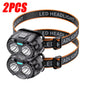 500 Lumen USB Rechargeable Headlamp Motion Sensor Bright LED Running Fishing Flash Head lamp Headlight Infrared Sensor Light