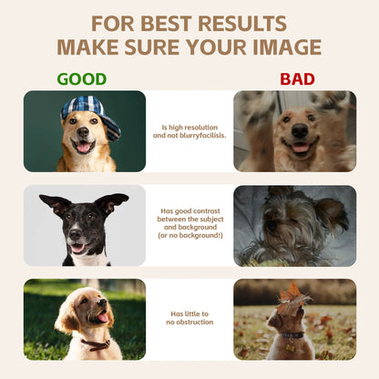 Custom Stickers of Pet Waterproof Personalized Stickers of Photo Cute Custom Logo Labels for Laptop Cup, Birthday Party Deco