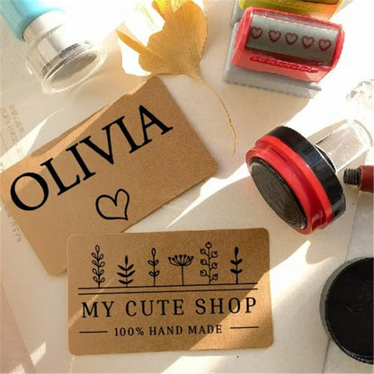 Personalized Logo Self Inking Stamp Customized Photosensitive Ink Stamp Your Design Picture Custom Wedding Address Library Book