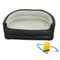 Twin Size Outdoor Inflatable Sofa with Air Pump Blow Up Couch Inflatable Lounging Sofa for Indoor Outdoor Home Living Room