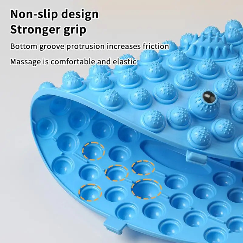 [TG823]Pressure Point Pads Board Foot Massage Acupressure Mat Foot Reflexology Walking Toe Plate Magnetic Acupressure Disc Care