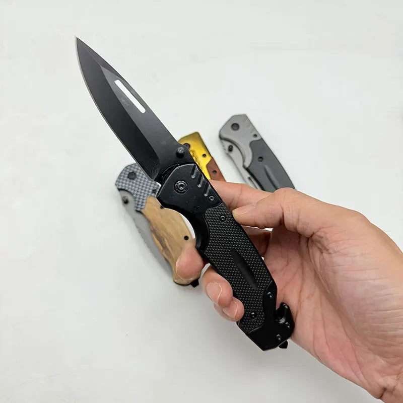 Pocket folding knife, folding fruit knife, suitable for camping, fishing, hiking, outdoor activities and home decoration