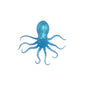 Glitter Octopus Squishy Toy Soft Stress Relief Fidget Toy Squeeze Jellyfish Squishy Compression Decompression Toy for Kid Adults