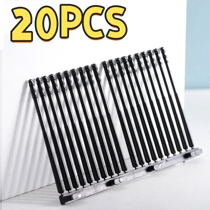 20/40/80PCS Soft Sticky Ear Wax Removal Sticks Adhesive Ear Pick Gentle Ear Cleaning Tool for Adults Kids Ear Care
