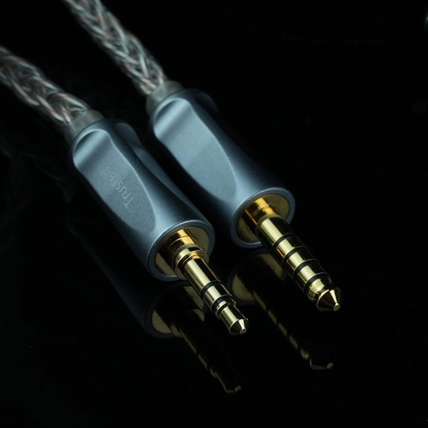 Trusted-52 Graphene Pd-Plated + 7N OCC HiFi Earphone Cable 3.5mm/4.4mm Balanced MMCX/0.78mm 2pin QDC for IE900/IE600/N5005