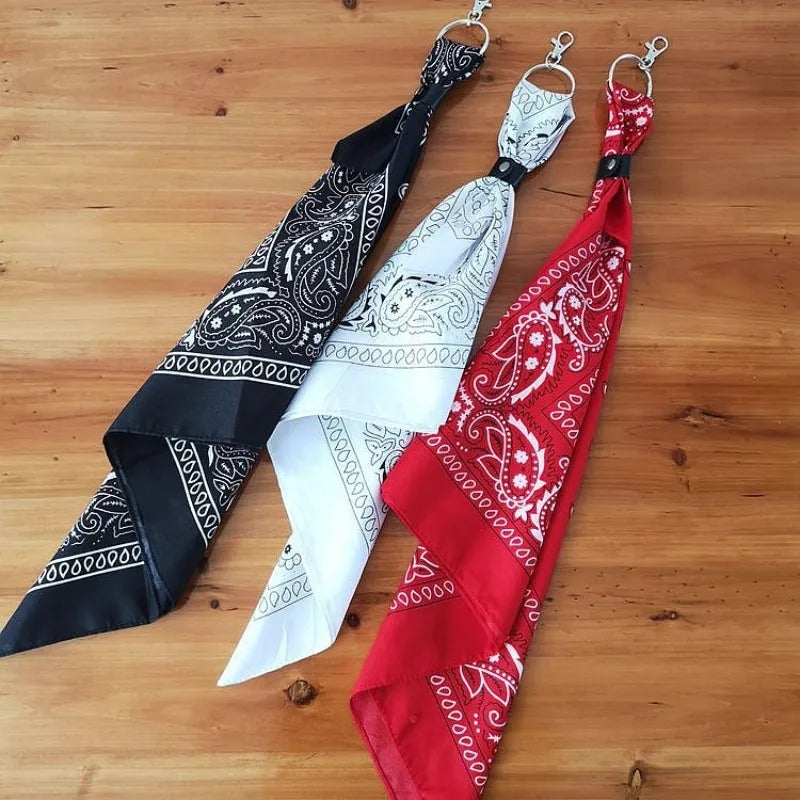 Small Square Scarf Hairband Versatile Hip Hop Pants Chain Trendy Street Dance Accessory Industrial Style Waist Chain Hanging