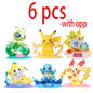 12 Pokémon Action Dolls Pikachu Blind Box Anime Models Desktop Decorations Pokémon Toys Children's Birthday Gifts