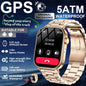 2026New Military Dual-band GPS Smart Watch Compass IP68K Waterproof Bluetooth Call Heart rate Sports Smart Watch For IOS Andriod