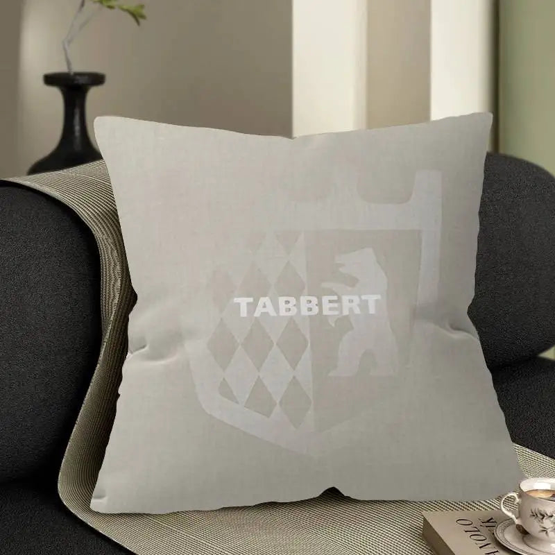 T-Tabbert Maple Design Cushion Cover Happy Autumn Harvest Decor Holiday Decorati Pillow Cover