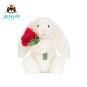 Jc Bunny;Crimson Dragon; Rose Bouquet; Plush Toy; Valentine's Day Gift 2026 New Year'sGift