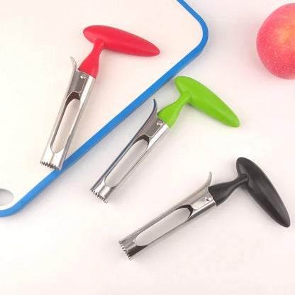 1pc High Quality Stainless Steel Kitchen Apple Core Tool Fruit Cutting Machine Sharp, Easy To Use and Clean and Durable