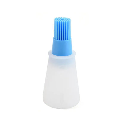 Kitchen Silicone Oil Bottle Oil Brush Baking Barbecue Grill Oil Brush Dispenser Pastry Steak Oil Brushes Kitchen Baking BBQ Tool