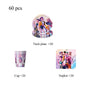 Demon Hunting Team Disposable Tableware Tablecloth Gift Bag Birthday Party Decoration Supply Classroom Reward Prize Fun Toy Gift