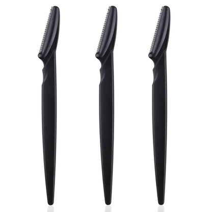 Portable Eyebrow Trimmer Blade Women's Face Shaver Safety Knife Makeup Scraper Hair Removal Tool for Eyebrow Epilation