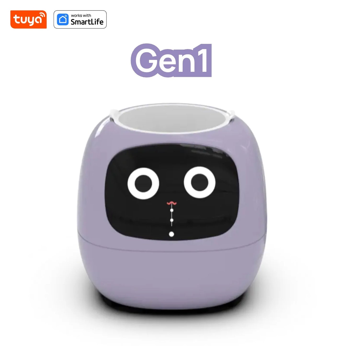Gen1 Tuya Ivy Smart Planter,Endless Fun Over 49 Rich Expressions,7 smart sensors,AI Chips Make Raising Plants Easy and Fun