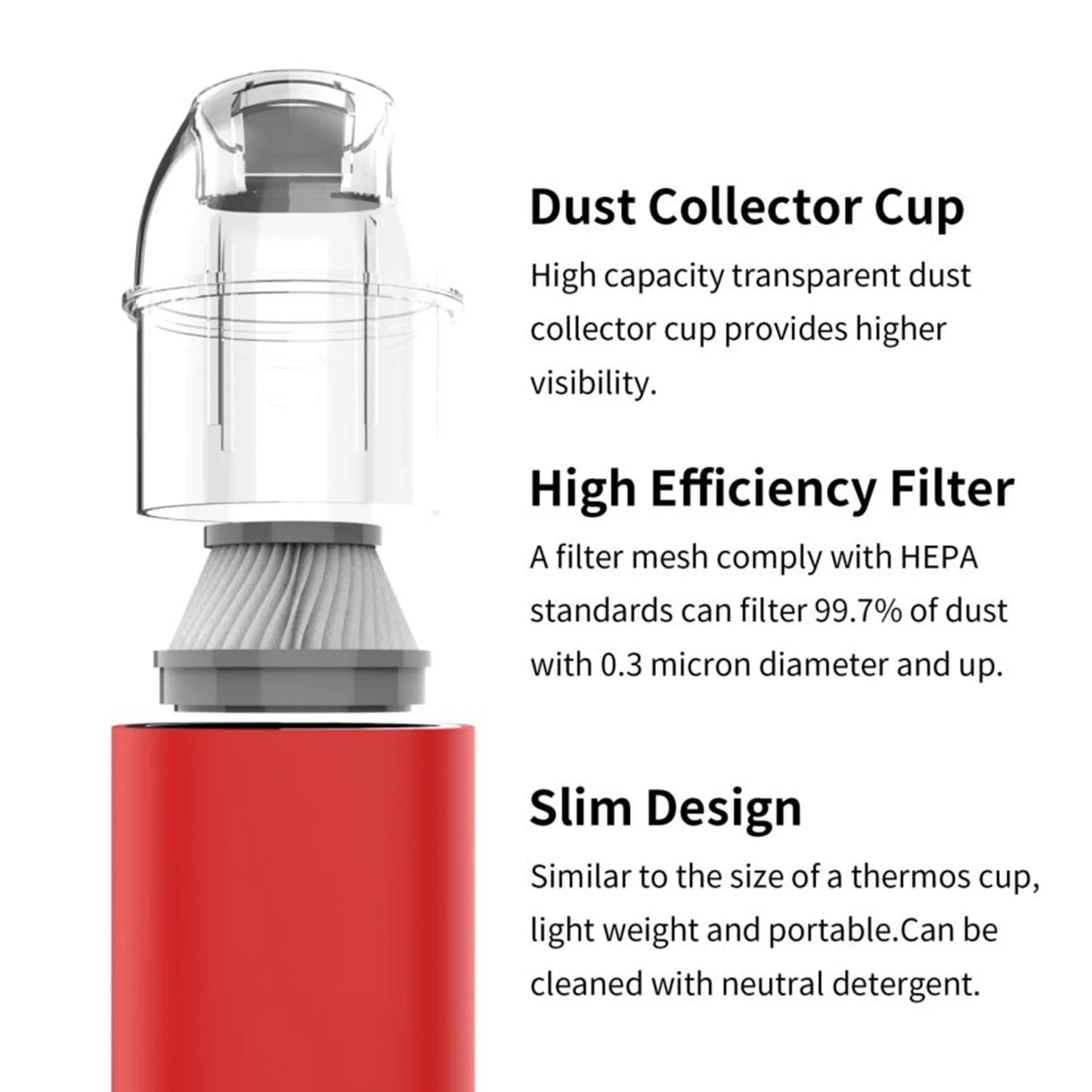 DSPIAE HC-V Hand-Held Cordless Vacuum
