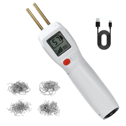 PWG-2 500W Latest LCD Display Handheld Wireless Charging Plastic Soldering Iron with 200pcs Soldering Tips Repair Tool