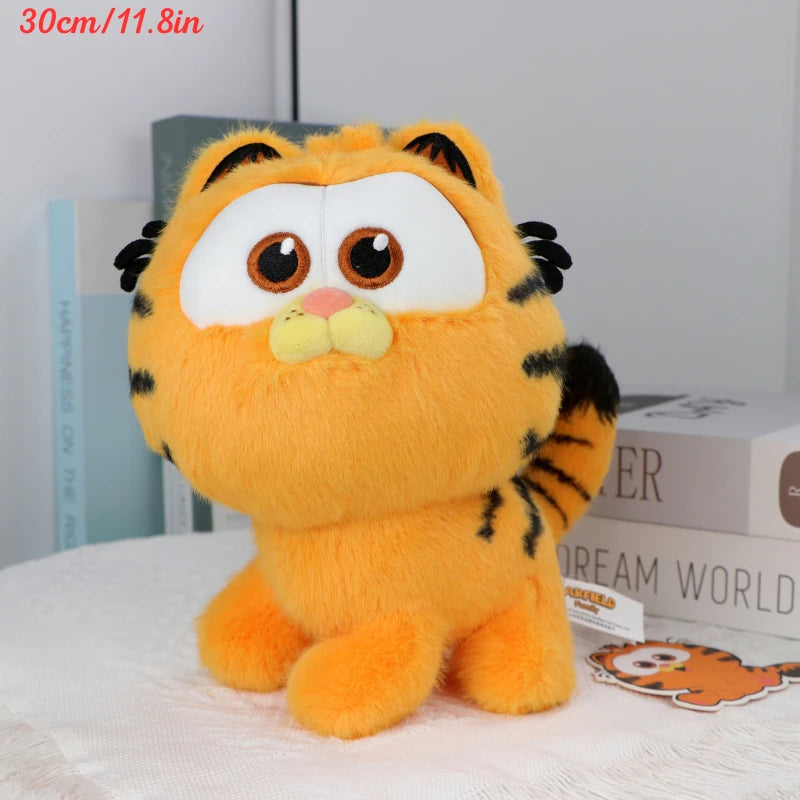 Original GARFIELD FAMILY Kawaii Soft Plush Toys Cute Cartoon Garfield Cat Odie Stuffed Animals Peluche Dolls Birthdays Gifts Kid