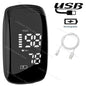 Rechargeable Medical Oximeter Strap Lanyard Fingertip Pulse Oximeter Blood Oxygen Saturation Monitor Digital LED Display Child