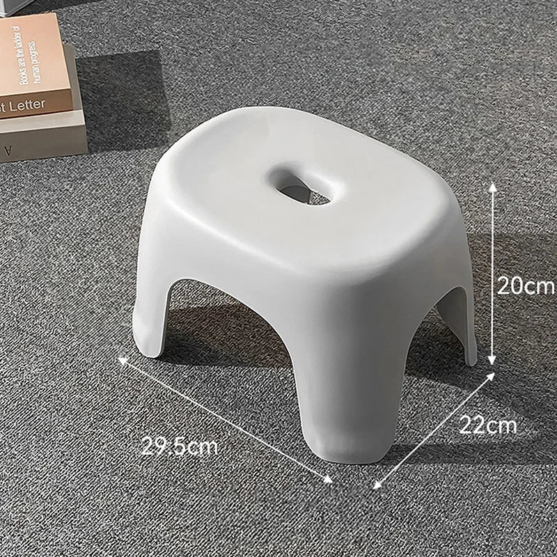 Bathroom Stools Shoe Stools Household Plastic Stool Thickened Stackable Small Benches Fishing Stool Children's Low Stool
