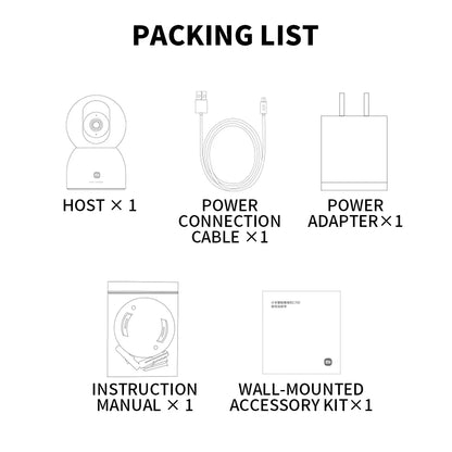 Xiaomi C700 Smart Camera 4K Ultra HD 8MP AI Human Tracking Low-Light Full Color Night Vision Mobile Surveillance