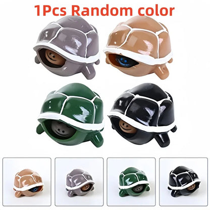 Tortoise Squeeze Toys ADHD Stress Relief Key Chain Fidget Toys Funny Stress Ball For Kids Adult Cartoon Turtle Stress Relief Toy