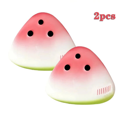 Cute Watermelon Squishy Fidget Toy Slow Rebound Decompression Toy Anti-Stress Slow Rising Fruit Soft Stress Relief Squeeze Toy