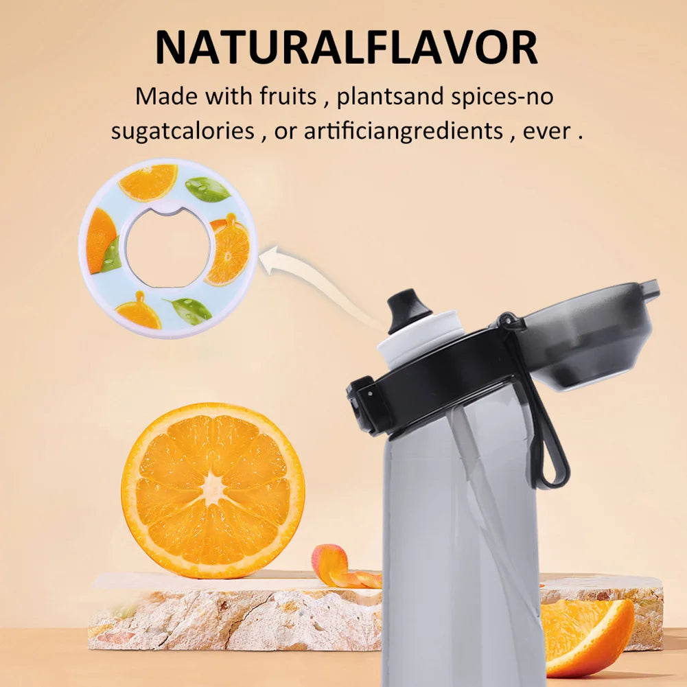Scented Pods Air Flavour Scent Pods Drink More Water Fragrance Ring 0 Sugar Used In 650ML Fruit Flavoured Drinking Bottle