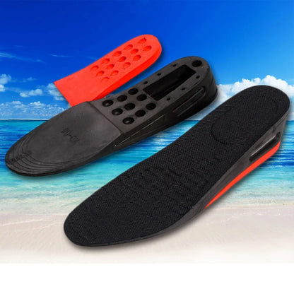 Height Increase Insoles Shoe Inserts Arch Support Invisible Pads For Women Foot Care Tool Silicone Cushioned Sole Trimmable