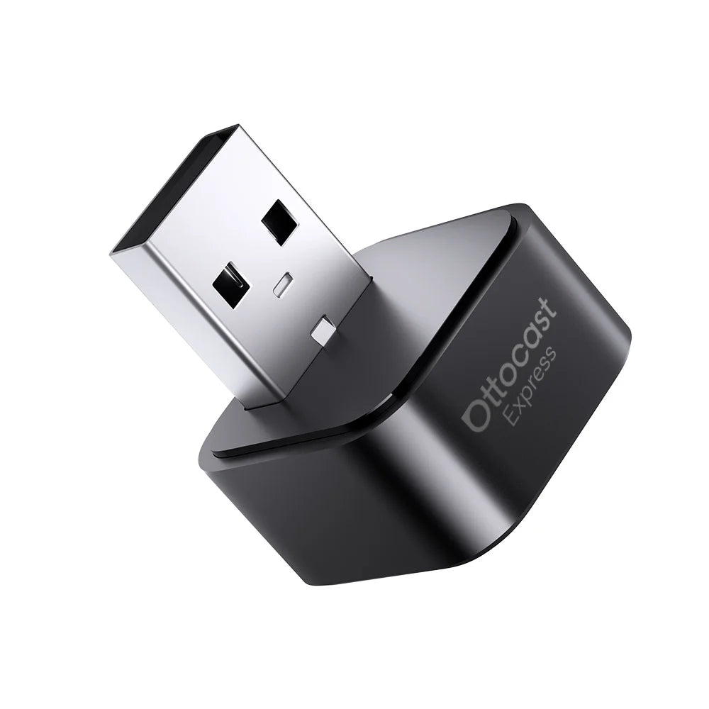 Ottocast Mini Dot 2in1 Wired To Wireless CarPlay Adapter Android Auto Dongle Smart AI Box Auto Connect Plug Play Car Accessories