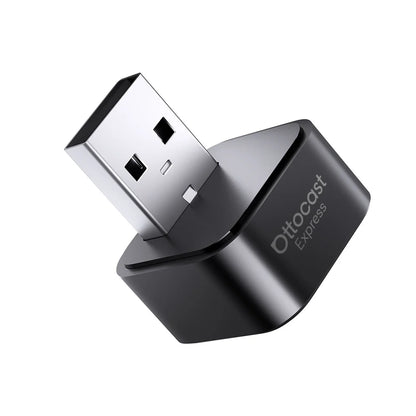 Ottocast Mini Dot 2in1 Wired To Wireless CarPlay Adapter Android Auto Dongle Smart AI Box Auto Connect Plug Play Car Accessories