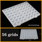 Transparent Plastic Box Screw Compartment Box Jewelry Earring Display Case Container Clear Terminal Organizer Tool Storage boxes
