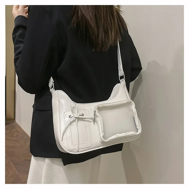 Koreańska Przezroczysta Torba Ita Bag JK Harajuku Duża Pojemność Torba Na Ramię Dla Kobiet Dziewcząt Torebka Y2k Kawaii Bolso Mujer