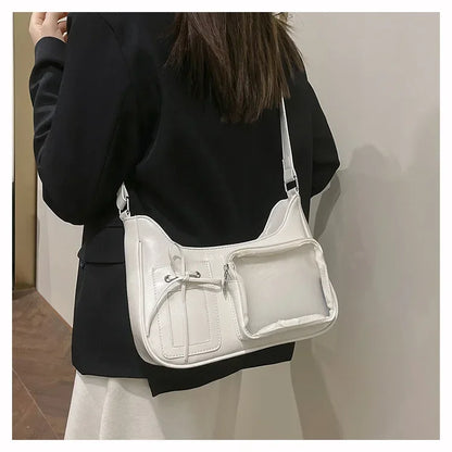 Koreańska Przezroczysta Torba Ita Bag JK Harajuku Duża Pojemność Torba Na Ramię Dla Kobiet Dziewcząt Torebka Y2k Kawaii Bolso Mujer