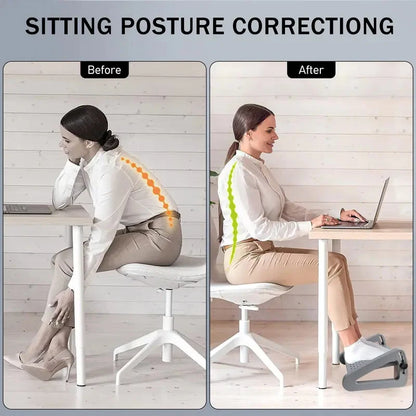 Ergonomic Adjustable Foot Rest for Under Desk, Portable Foot Stool for Office and Home, Comfortable Support for Desk Work