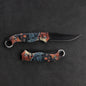 Pocket Portable Mini Folding Knife Stainless Steel Self-defense EDC Multi-purpose Camping Camp tools Halloween style