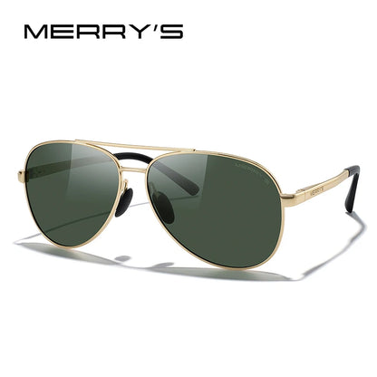 MERRYS DESIGN Classic Polarized Pilot Men Sunglasses For Driving Fashion Women Gradient Sunglasses UV400 S8268