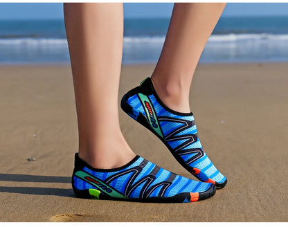 Men Water Swimming Shoes Women Sneakers Barefoot Beach Sandals Upstream Aqua Shoes Quick-Dry River Sea Diving Surfing Seaside