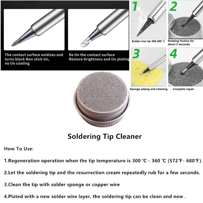 80W Soldering iron kit adjustable temperature LCD solder welding tools Ceramic heater soldering tips Tweezers soldering wire