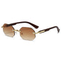 New Vintage Elliptical Sunglasses Women Men Polygon Sun Glasses Female Oval Eyewear Sunglasses for Male Female Eyeglasses