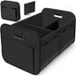 Collapsible Car Trunk Storage Box, 600D Oxford Fabric SUV Organizer with Reinforced Handles & Multiple Compartments for Vehicle