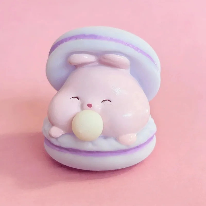 Animal Spit Bubble Burger Squishy Cute Cartoon Anti-stress Relief Squishy Fidget Sensory Toy Funny Vent Squeeze Toy &Desk Decor