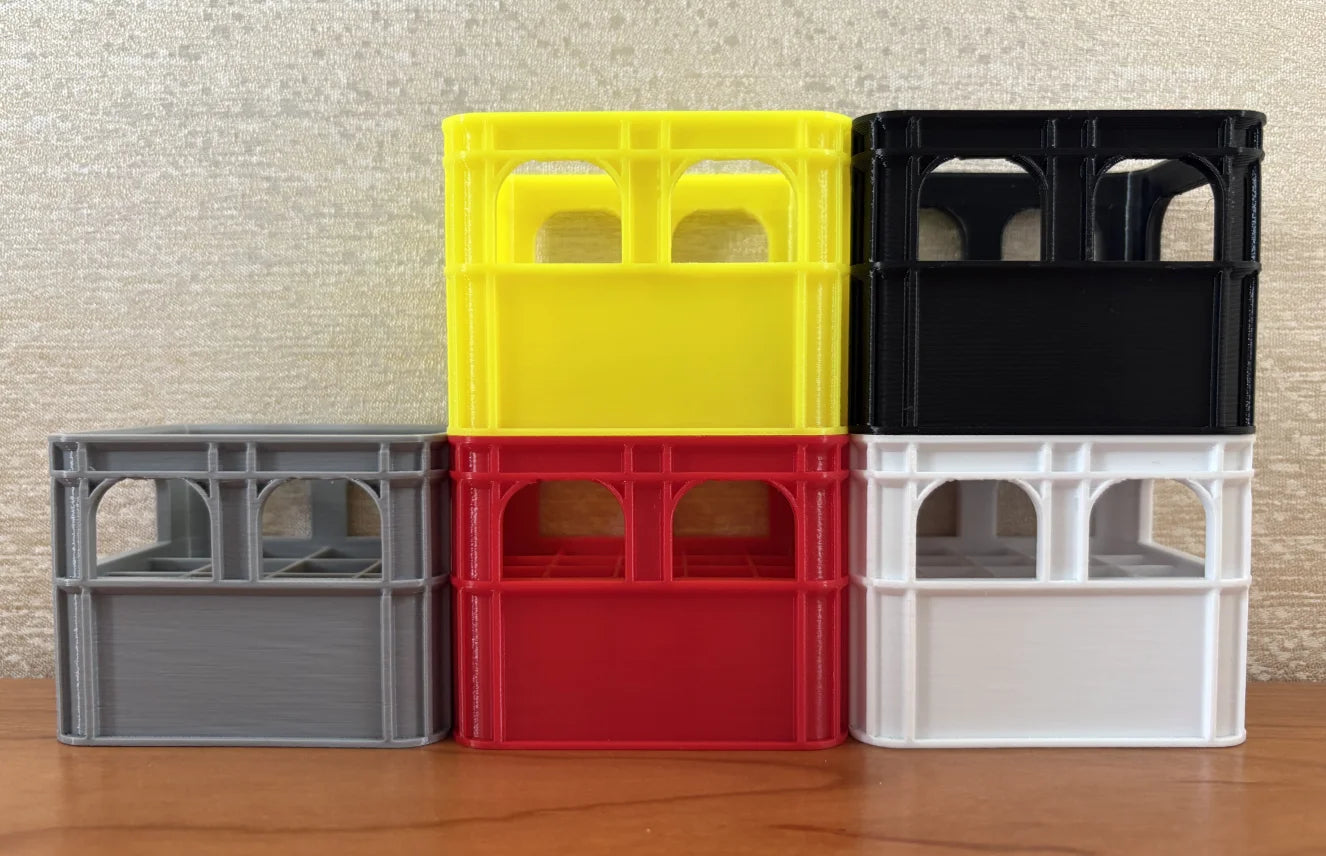 3D Printed Battery Storage Box DIY Beer Box No. 5 Aa No. 7 Aaa 9V Battery Stackable Storage Basket Storage Box