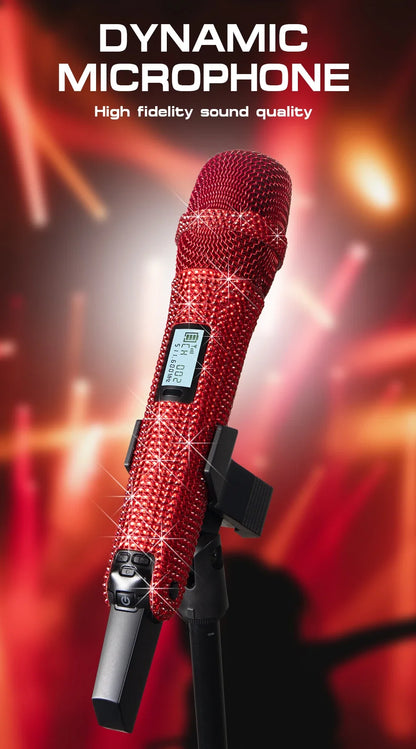 Diamond Wireless Microphone G-MARK SKM9000 Handheld Mic Concerts For Party School Teaching Wedding Stable Audio Transmission