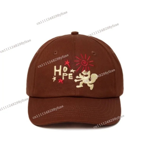 Letter Hat Canvas Bag Printed Embroidered Baseball Cap as a Gift Suitable for Fans' Daily Shopping