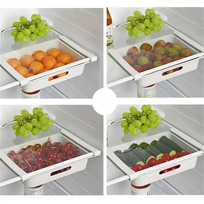 Egg Storage Box Side Door of Refrigerator Storage Organizer Kitchen Reversible Special Egg Storage Tray Kitchen Accessories