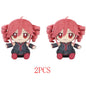 Hot Kasane Teto Plush Toy Soft Doll Stuffed Plushies Figure Anime Cosplay Cartoon Birthday Present Christmas Gift for Fans Girl